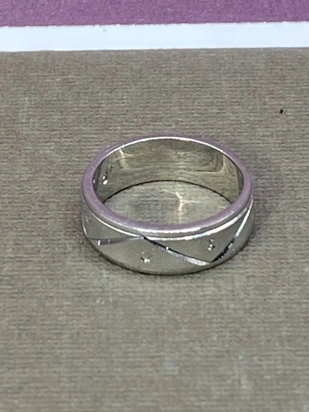 Sterling Silver Band 925 Size 6
